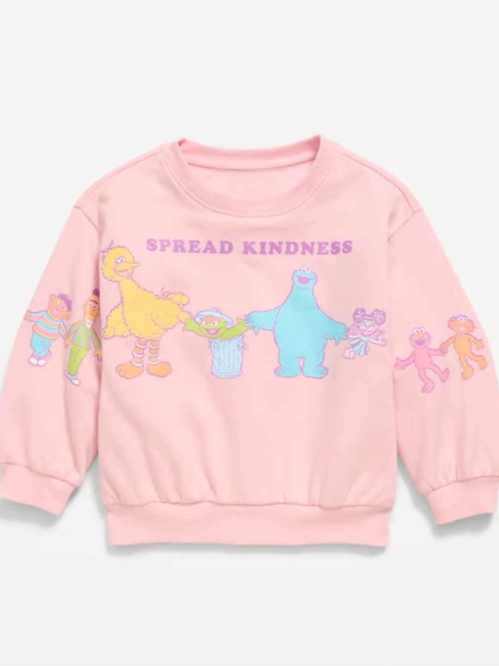 Sesame Street Kids’ Spread Kindness Sweatshirt Girls Size 5